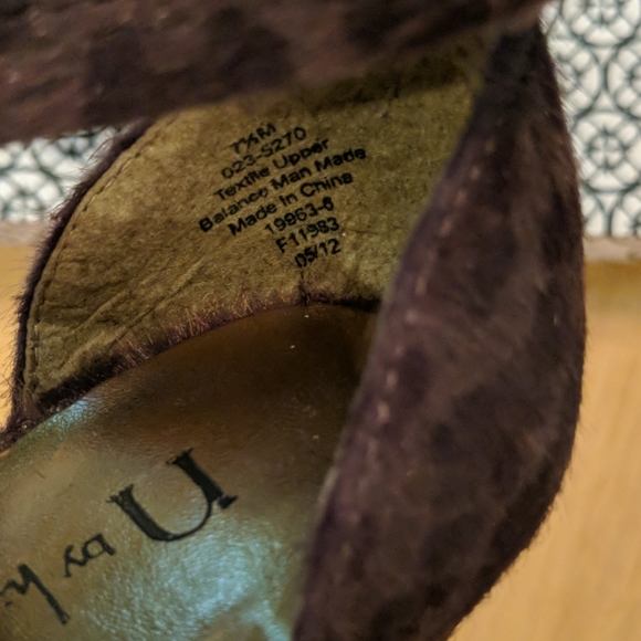 Leopard print wedge. 7.5 - Picture 4 of 4